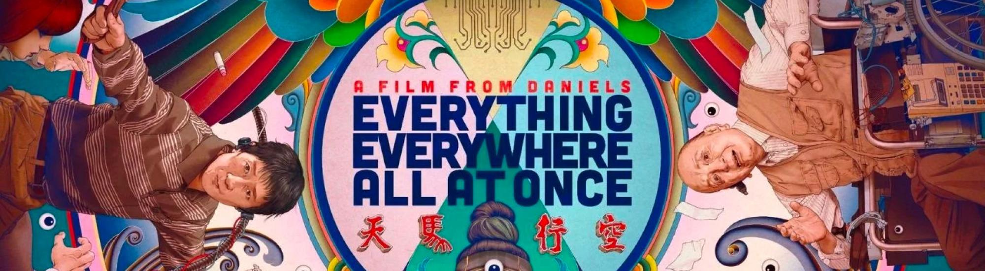 Everything Everywhere All at Once movie banner