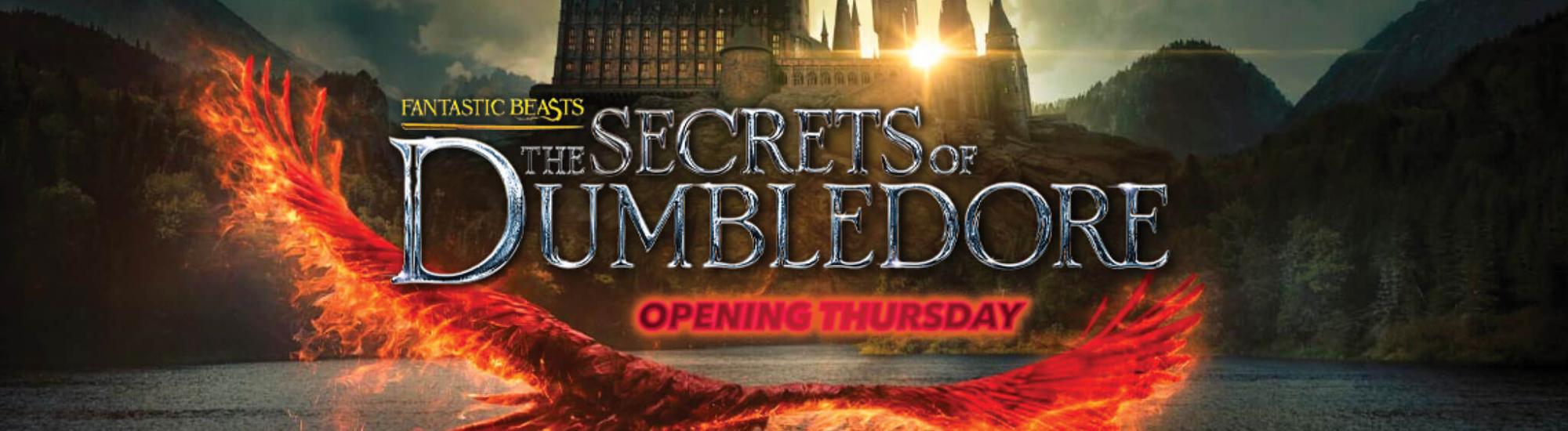 Fantastic Beasts The Secrets of Dumbledore banner