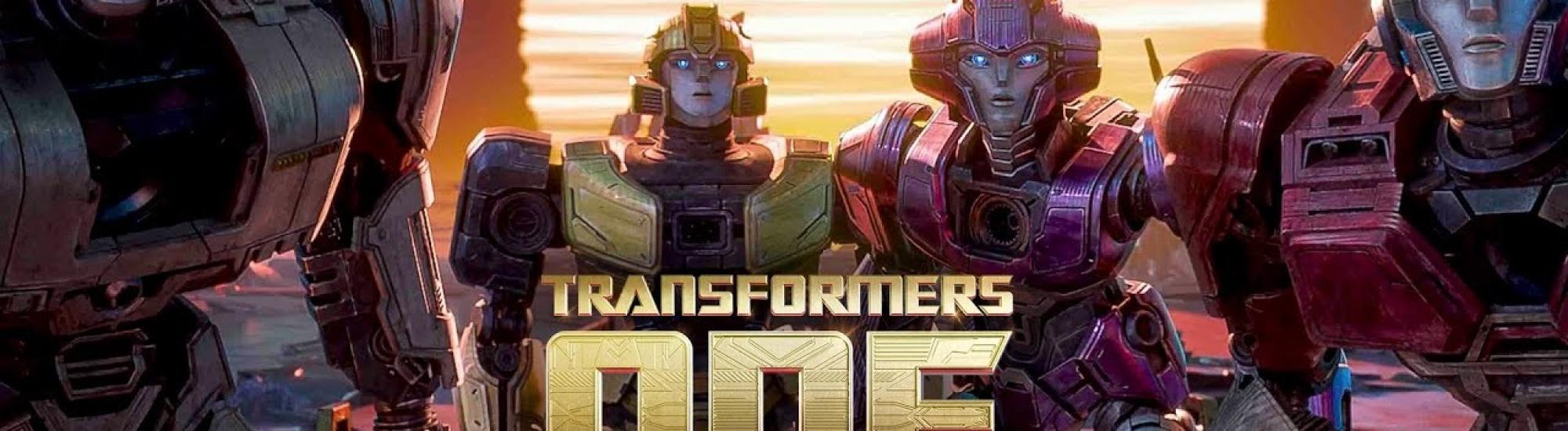 TRANSFORMERS ONE banner