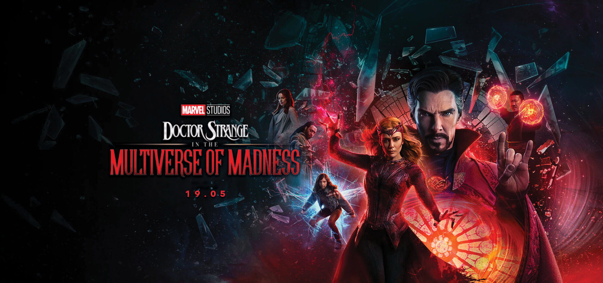 cinema movie banner doctor strange multiverse of madness